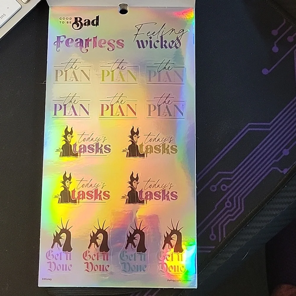 NEW Happy Planner Villains sticker Book